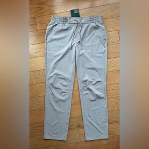 L.L. Bean LARGE MT Women's VentureStretch Trail Pants, Mid-Rise Straight-Leg NWT